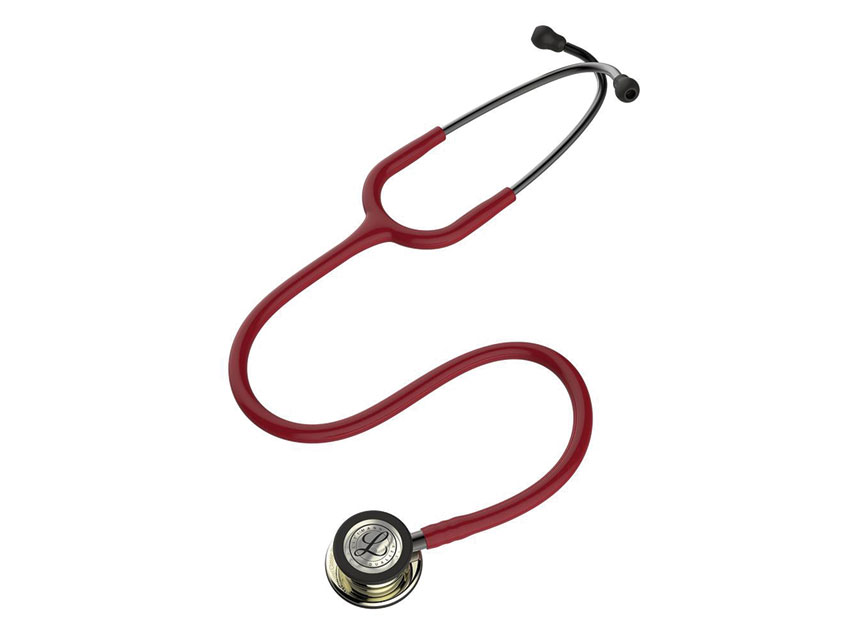 1 LITTMANN CLASSIC III, Fonendoskops Littmann Classic III- burgundija