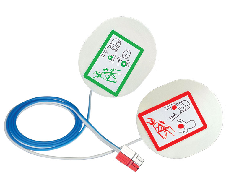 Defibrilatoru elekrtodi, 9 COMPATIBLE PAEDIATRIC PADS for defibrillator Cardiac Science. GE