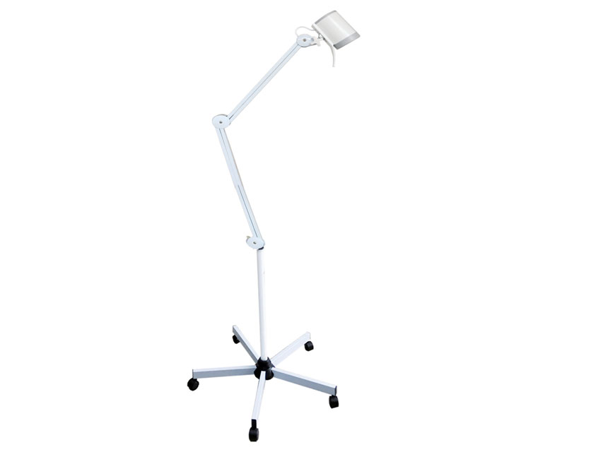 002Hyridia 7 LEDS LIGHT with metal spring arm - trolley