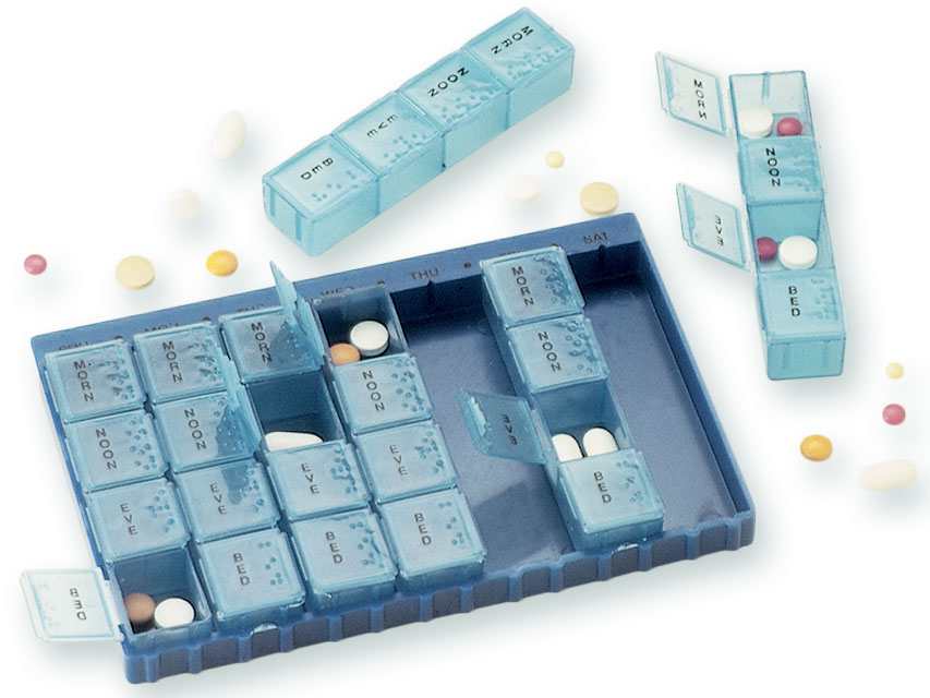 Tabletēm, 7 dienu tablešu plānotājs