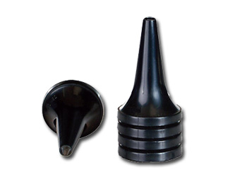 018Ear SPECULUM diam. 2.5 mm for Heine/Kawe - disposable - black