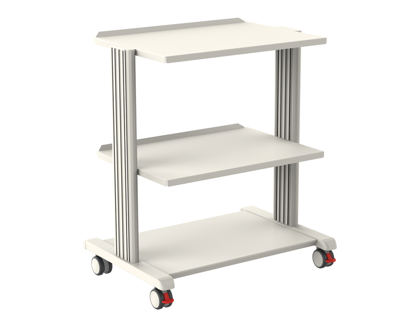 8 SMART CART, SMART CART 2 plaukti 60x42 cm and pamatne N1