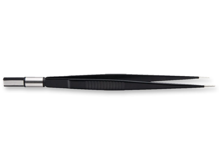 Eu non-stick straight forceps, ES NELIPOŠĀ TAISNĀ PINCETE 20 cm - 1 mm point N1