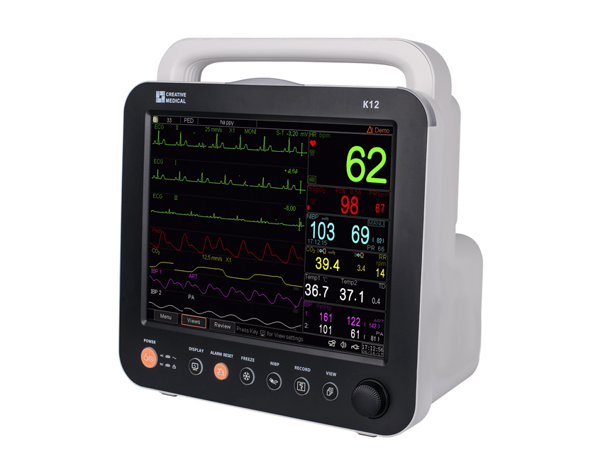 Pacientu monitorings, Gima k12 daudzparametru monitors