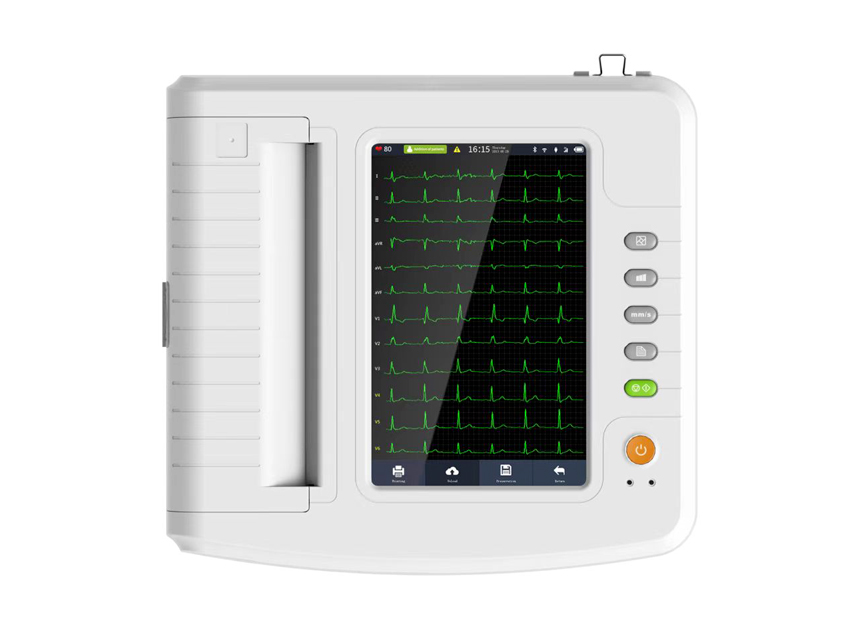 ECG and 24 hours ECG, 1212G ECG - 12 channel with monitor