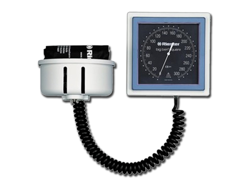 Riester wall mounted ENT diagnostic station, SPHYGMOMANOMETER WITH BASKET