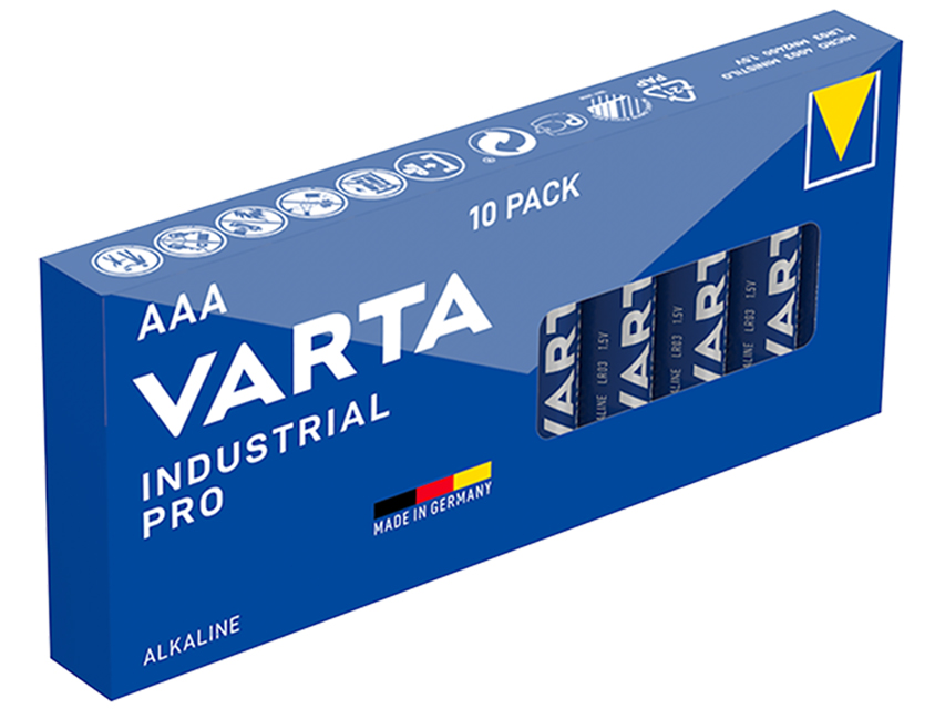 VARTA/RAYOVAC batteries, VARTA INDUSTRIAL ALKALINE BATTERIES - ministilo AAA