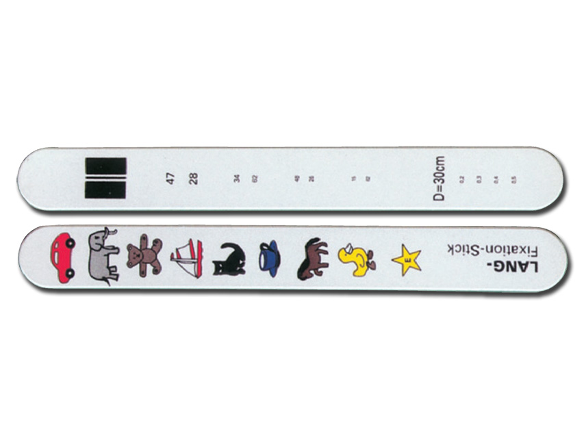 Visual acuity tests, LANG FIXATION STICK