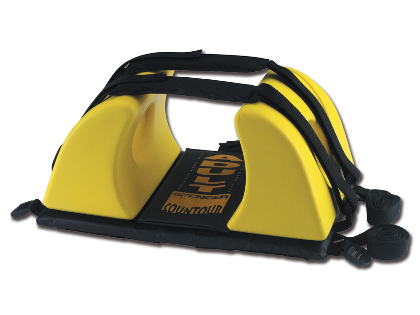 CONTOUR HEAD IMMOBILIZER - black/yellow