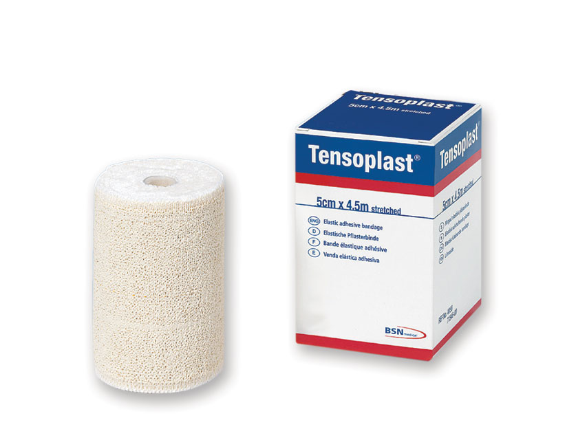 TENSOPLAST ELASTIC ADHESIVE BANDAGES 4.5 m x 5 cm