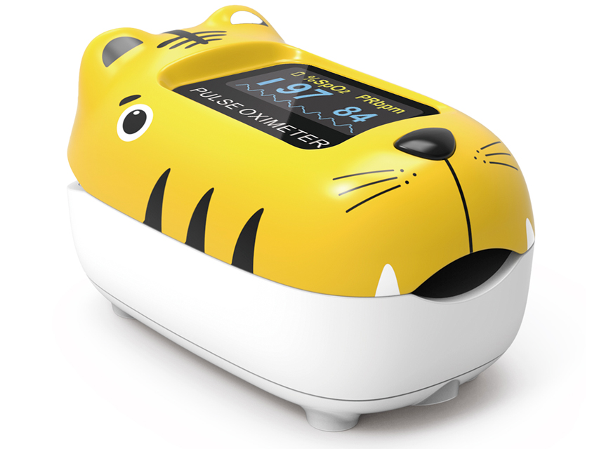 OXY-0 PEDIATRIC FINGER OXIMETER - tiger - GB,FR,IT,PT,SE,RO