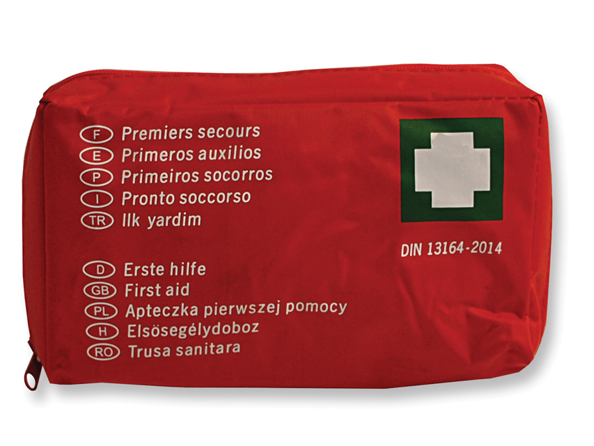 First aid bags, cases and cabinets, SOFT BAG KIT DIN 13164