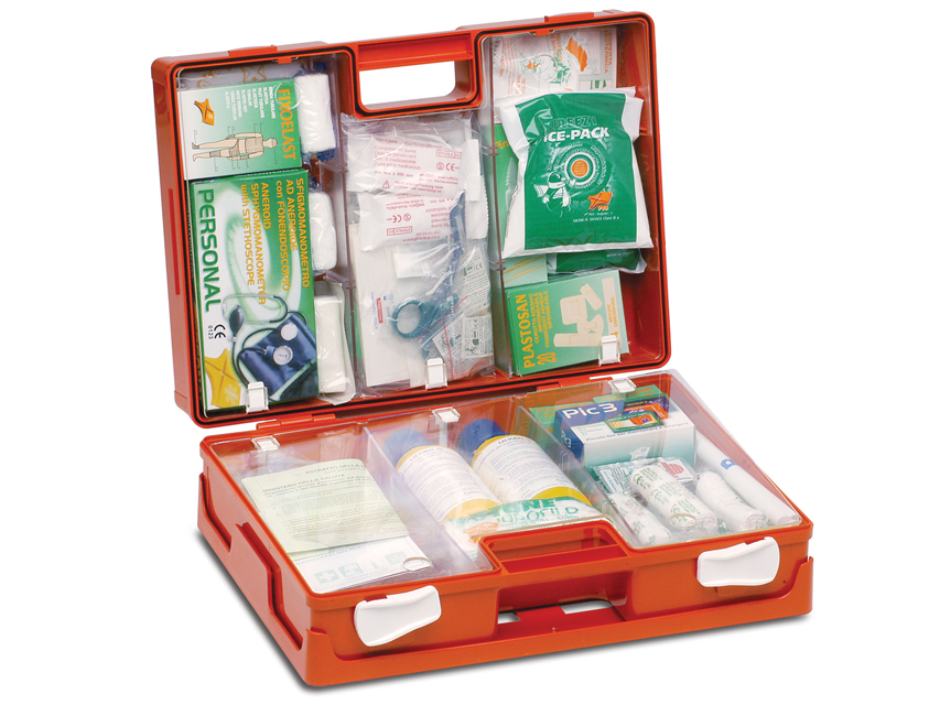 First aid bags, cases and cabinets, MULTIRED LARGE KIT - plastic case 3