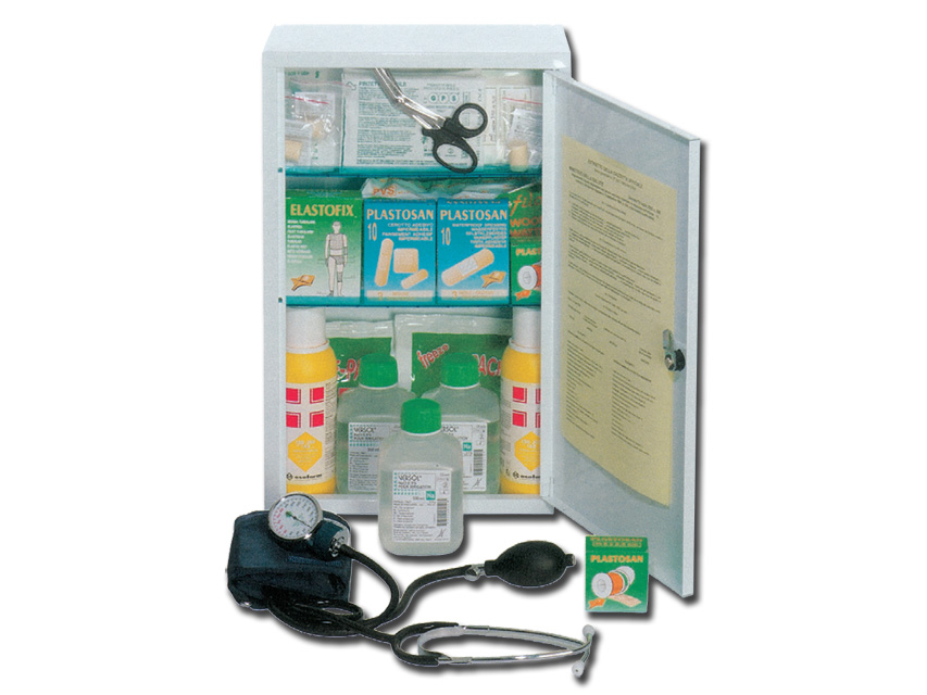 First aid bags, cases and cabinets, LARGE KIT - metal cabinet