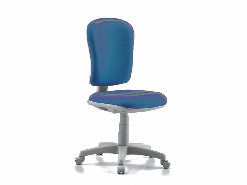 VARESE CHAIR without armrest - fabric - blue