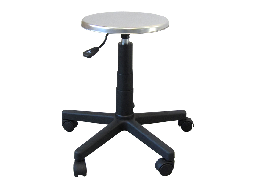 Chairs and stools, STOOL - s/s seat with castors