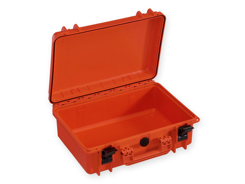 Rigid cases - plastic, aluminium, GIMA CASE 430 - orange