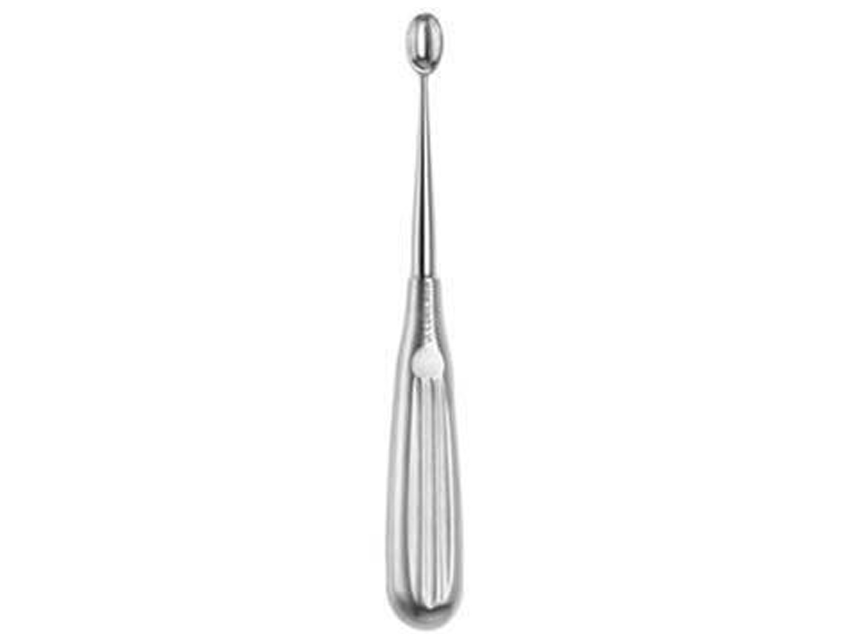 Vet stainless steel Instruments, VOLKMANN BONE SPOON 17 cm - cutting 3-5 mm