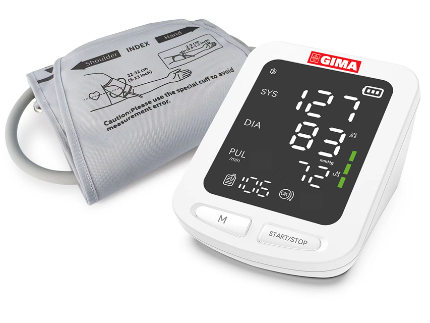 Gima digital sphygmomanometers, EASYCHECK GIMA AUTOMATIC BLOOD PRESSURE MONITOR