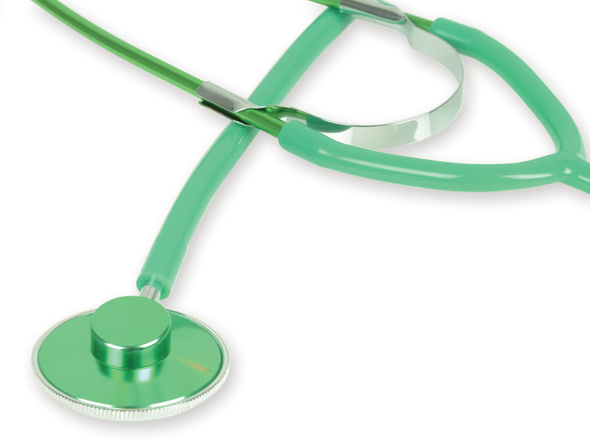 COLOURED TRAD STETHOSCOPE - green