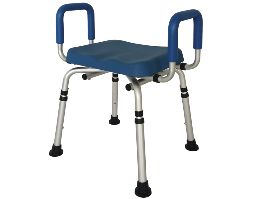 Vannas telpu aprīkojums, PU SHOWER STOOL with armrest