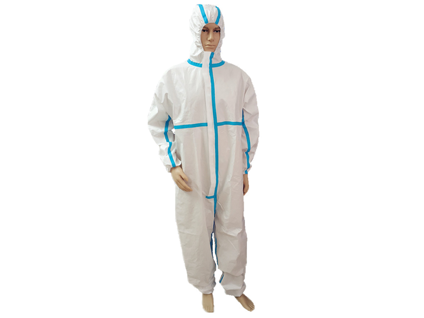 BASIC INSULATION COVERALL, TAPED SEAM INSULATION COVERALL - Type 4B-5B-6B - M - disposable