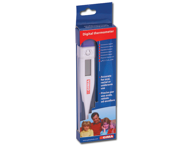 GIMA DIGITAL THERMOMETER °F - hang box