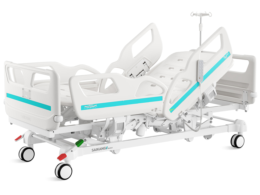 Hospital beds, mattresses, bedside tables and furniture, ELECTRIC ICU VARIABLE HEIGHT PATIENT BED