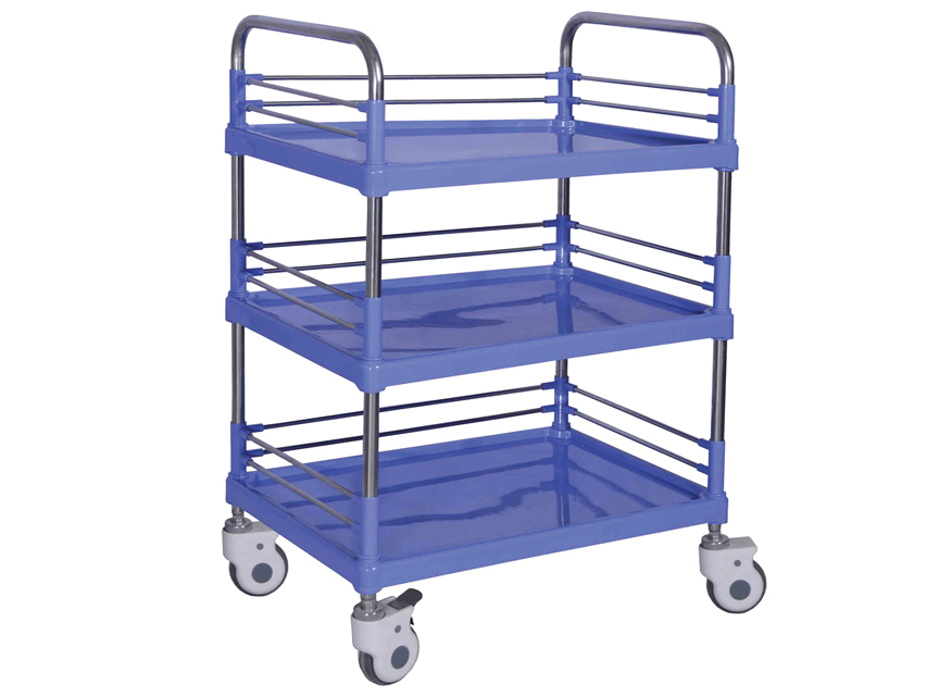 Trolleys, UTILITY TROLLEY - 3 shelves