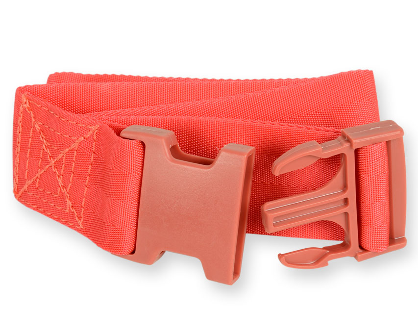 Stretchers, BELT - plastic lock - red