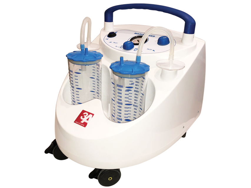 Maxi aspeed aspirators 60 l 2x2 l tilpums - 230v, Maxi aspeed aspirators 60 L 2x2, 1 tilpums ar kājas slēdzi - 230v