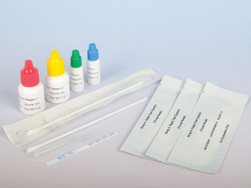 Imunohromatogrāfiskie testi infekcijas slimībām, STREP-A TEST - divkrāsaina - sloksne N50