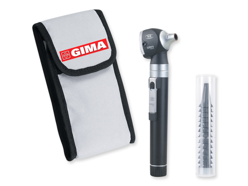 Sigma F.O. OTOSCOPE 2.5V - Xenon-halogen light - pouch - blue