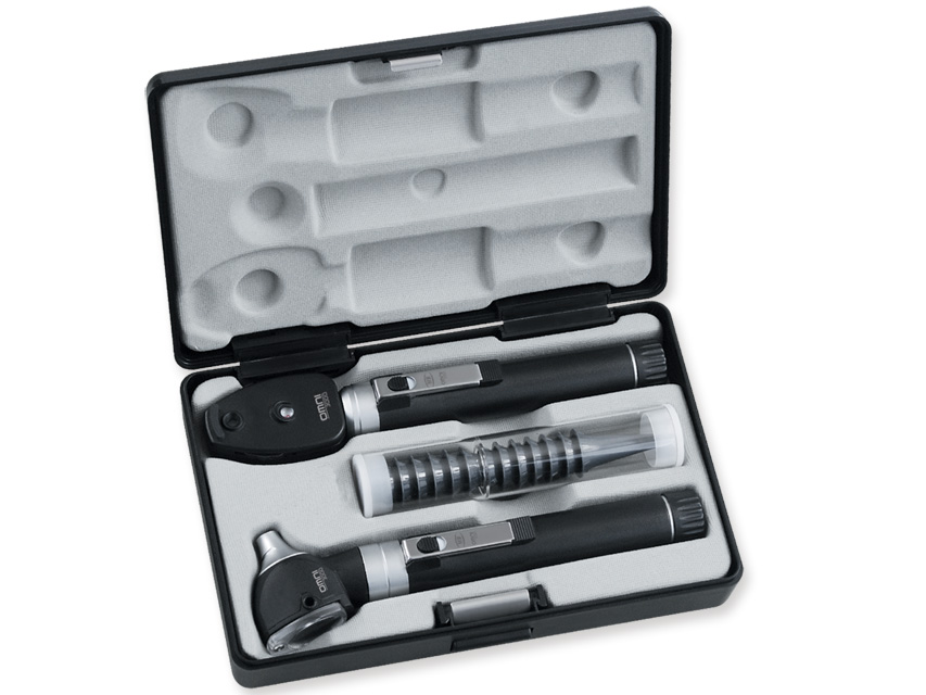 Oto- oftalmoskopi, Sigma F.O. LED OTO-OPHTHALMOSCOPE SET with 2 rechargeable handles - case