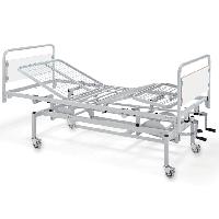Joints VARIABLE HEIGHT PATIENT BED - 2 cranks - castors