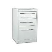 Mobīlā IERĪCE GE414 4 atvilktnes 49 cm - balta