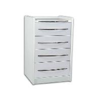 Mobīlā IERĪCE GE416 4 atvilktnes 49 cm - balta
