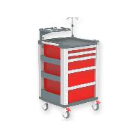 6 EMERGENCY COMPACT KART - red