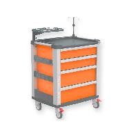 9 EMERGENCY MEDI KART - orange