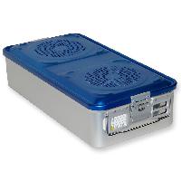 CONTAINER WITH FILTER large h 135 mm - blue - perforated