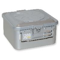 CONTAINER WITH VALVE small h 150 mm - grey