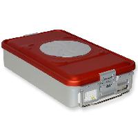 CONTAINER WITH VALVE medium - red