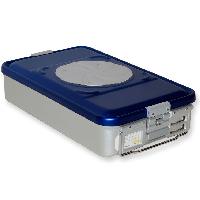  CONTAINER WITH VALVE medium - blue - perforated