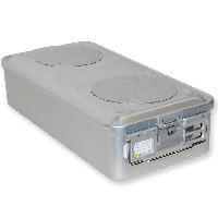CONTAINER WITH VALVE large h 135 mm - grey