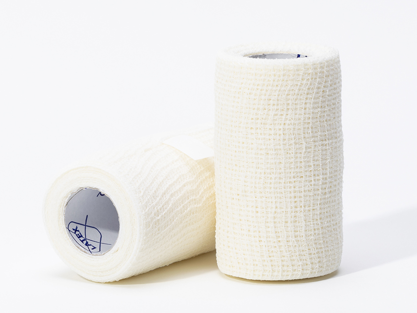Pašlīpošā saite, Elastīgs, kohēzijas pārsējs, nesatur lateksu 4 m x 8 cm N10