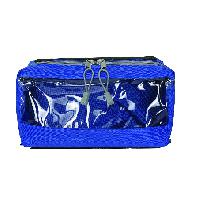 E3 taisnstūra soma,ar lodziņu un rokturi,zila