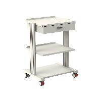SMART CART 2 plaukti 50x42 cm and pamatne and atvilktne N1