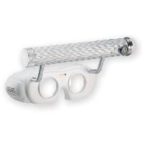2 LED BATTERY OPERATING NYSTAGMUS SPECTACLES - white