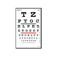 3 SNELLEN OPTOMETRIC CHART