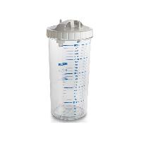 BOTTLE 5 I WITH COVER - autoclavable at 143°